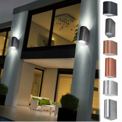 LED Wandstrahler Wandleuchte Wandlampe Außen Up Down Spot Strahler Garten Haus - Bild 1 von 2