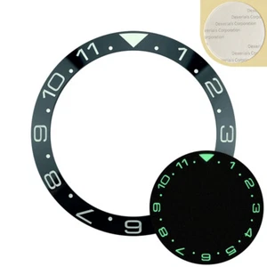 12hrs Dual-Time Lumed Ceramic Bezel Inserts Mod For SKX007/009 BGW9 C3 Lume - Picture 1 of 6