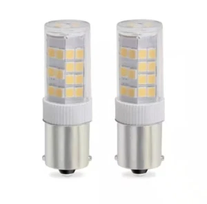 Bulbrite 35 - Watt Equivalent T4 (BA15S) Single Contact Bayonet, 3000K (2-Pack) - Picture 1 of 1