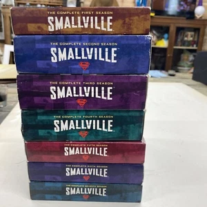 Smallville - DVD Series Seasons 1-7 Superman 1 2 3 4 5 6 7 TV Drama Action - Picture 1 of 2