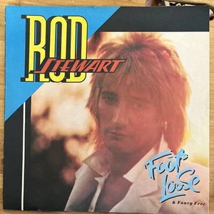 ROD STEWART Orig 1977 Photo Booklet Insert For Lp Album Foot Loose & Fancy Free - Picture 1 of 3