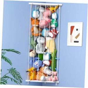 Corner Stuffed Animal Storage Organizer - Kids Stuffed Animal Standard White - Picture 1 of 7