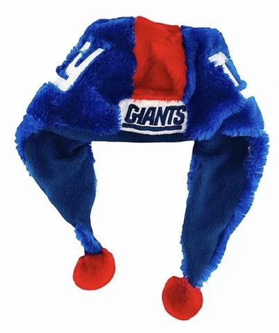 NY Giants Winter Mascot Hat Forever Official NFL Team Apparel One Size NWT Cover