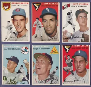 Béisbol Topps 1954 * Tú eliges * Condiciones listadas - Imagen 1 de 46