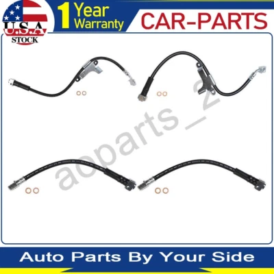 Manguera de freno de línea de freno delantera trasera para Chevrolet Trailblazer EXT 2006 Foto 1 de 4