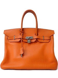 Las mejores ofertas en Bolsos carteras HERMÈS Birkin Naranja para | eBay