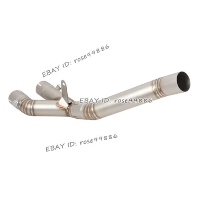 Tubo de escape de enlace medio antideslizante para motocicleta Yamaha MT-10 FZ-10 2022-2025 Foto 1 de 4