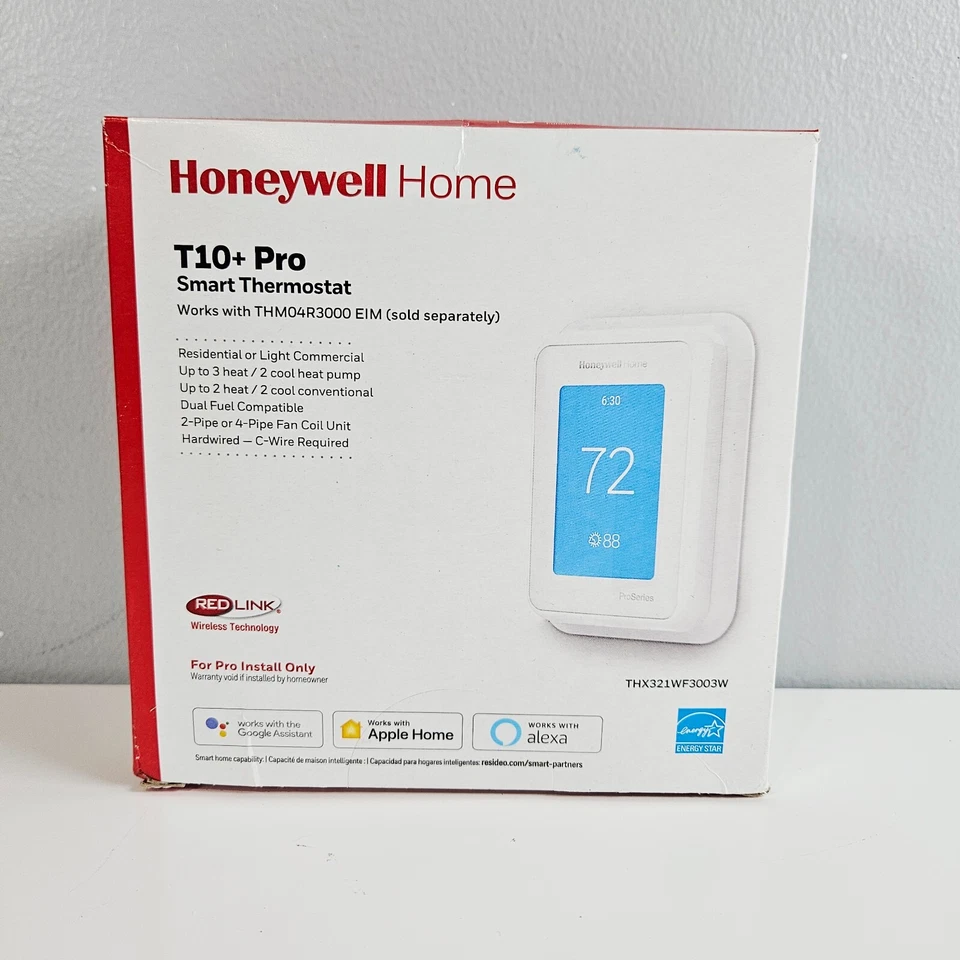 Honeywell T10 WiFi Pro Smart Thermostat w/RedLINK 3.0 (THX321WF3003W/U)