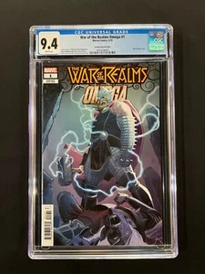 War of the Realms Omega #1 CGC 9.4 (2019) - Variant - 1st Jane Foster as Valkyri - Picture 1 of 2