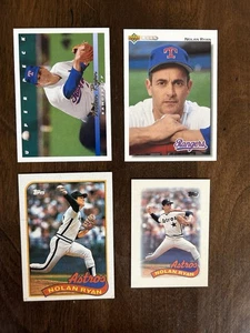 Nolan Ryan 4 Card Lot - HOF - Rangers, Astros - Bild 1 von 2