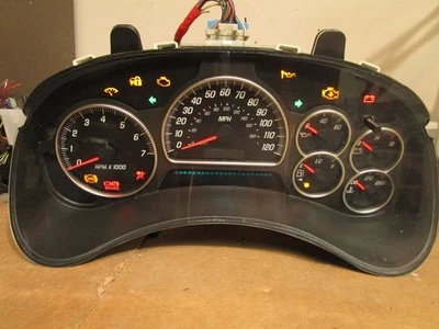 02 03 04 05 06 GMC Envoy Speedometer Instrument Cluster 149k Miles 10356459 Foto 1 de 4