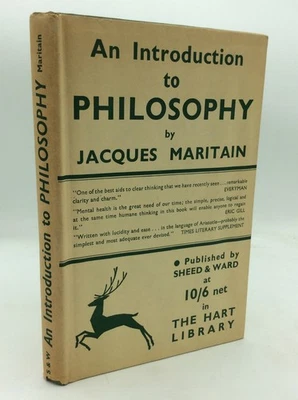AN INTRODUCTION TO PHILOSOPHY - Jacques Maritain - 1956 - Catholic Foto 1 de 4