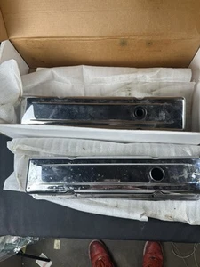 NOS 4249 Edelbrook Elite Series Tall Profile Valve Covers For Chevy 262-400 V8 - Picture 1 of 5
