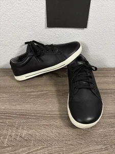 Birkenstock QO 500 Men's Black Leather Lace Up Professional Shoe Sneaker 44 / 11 - Picture 1 of 10