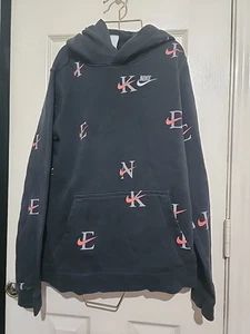 Sudadera pulóver Nike - XLarge para hombre - sudadera con capucha con logotipos negros - Imagen 1 de 3