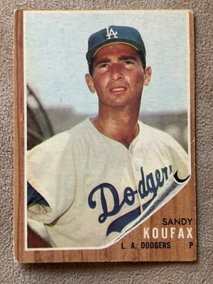 1962 Topps Sandy Koufax #5 EX Dodgers Foto 1 de 2