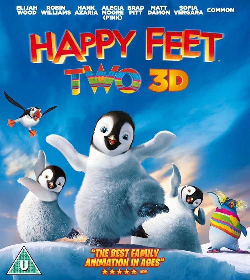Happy Feet Two 3D+2D Blu-Ray - Image 1 of 1