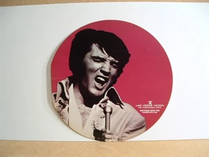 Original 1972 RCA Records Elvis Presley Las Vegas Hilton Purple Souvenir Menu - Picture 1 of 21