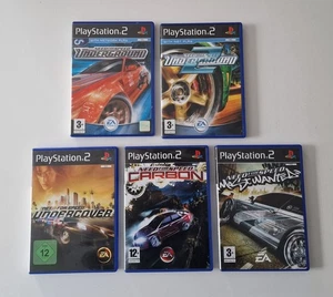 Need for Speed: Underground 1 + 2, Undercover, Carbon, Most Wanted (5Spiele) PAL - Bild 1 von 3