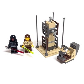 1999 LEGO  Star Wars 7101 Lightsaber Duel MISSING BOTH CAPES