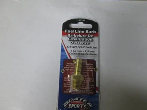 Boater Sports 53241 5/16" x 1/4" Brass Hose Barb - Picture 1 of 1
