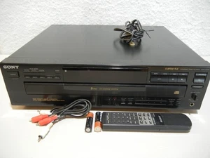 Sony 5 Disc Austausch System Compact Disc Player CDPC-445 mit Fernbedienung - Bild 1 von 8