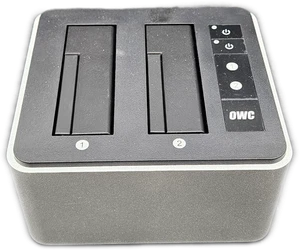 OWC Drive Dock 3.1 Gen 1 USB-C Dual Bay 2.5/3.5" HDD Dock eSATA/USB3 - Picture 1 of 10