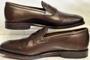 Mocassino Allen Edmonds Lake Forest taglia 9 D marrone (corna di scarpe) - Foto 1 di 12