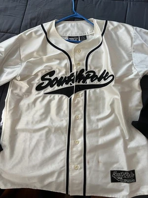 Camiseta de béisbol vintage Southpole EE. UU. blanca negra talla L Foto 1 de 4