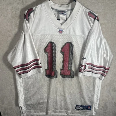 Camiseta vintage Alex Smith 49ers adulto XL blanca roja envejecida para hombre 2858 Foto 1 de 4