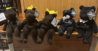 Lot MLB Salvinos Bammers 8" Plush Beanie Baby Bears Griffey Jr. Ruth Sosa - Image 1 of 3