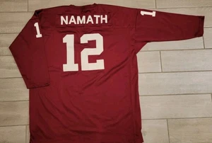 Alabama Crimson Tide Joe Namath #12 Trikot Adidas Langarm Herren 2XL 54, EUC - Bild 1 von 18