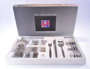 vintage WMF STOCKHOLM BESTECKSET mit Besteckkasten Cromargan Edelstahl Messer - Bild 1 von 7