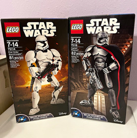 LEGO Star Wars Figures  Stormtrooper & Cpt Phasma