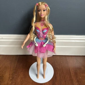 Barbie Fairytopia Magic of the Rainbow Doll Rainbow Lights Elina Fairy Skirt - Picture 1 of 11