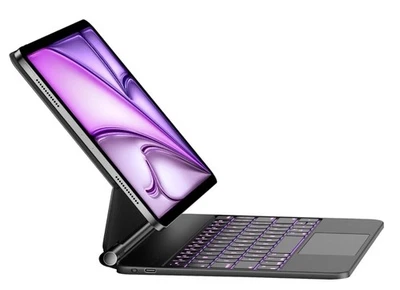 Funda con teclado HOU MF-11 para Apple iPad Pro (11 pulgadas) rosa sellada de fábrica Foto 1 de 4