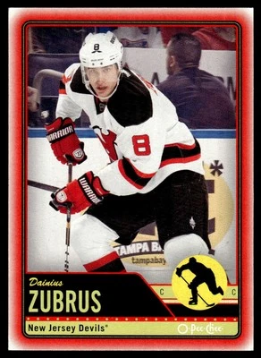 2012-13 O-Pee-Chee Red Dainius Zubrus New Jersey Devils #417 - Image 1 of 2
