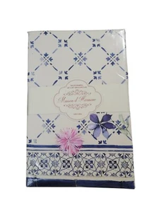 Maison d Hermine Baumwolle Tischservietten 20 x 20 4er Set Fayence NEU versiegelt - Bild 1 von 2