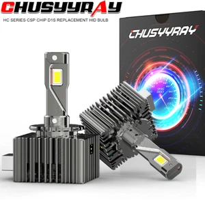 2 * D1C D1S D1R 6000K White HID Xenon Headlight Light Bulbs Replacement - Picture 1 of 11