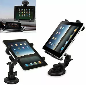 Universal In Car Windscreen Suction Mount Holder For iPad Tablet 7" To 11" - Picture 1 of 6