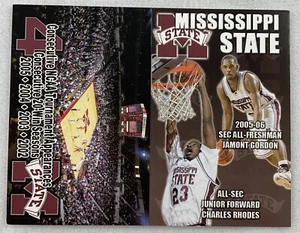 CBK Mississippi State Bulldogs 2006-07 Men’s UNFOLDED Basketball Schedule - Picture 1 of 1