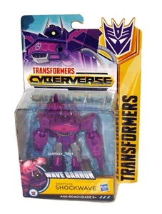 FIGURA DE ACCIÓN TRANSFORMERS CYBERVERSE SERIES WAVE CAÑÓN DECEPTICON SHOCKWAVE - Imagen 1 de 2