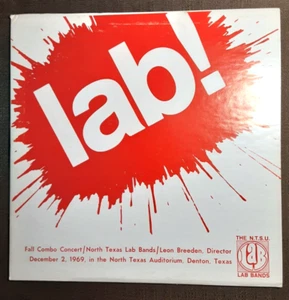 1969 NORTH TEXAS STATE University LAB BANDS LP Record ~ FALL COMBO CONCERT - Picture 1 of 5