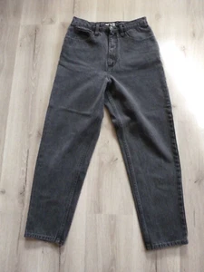 Vintage Guess Men Jeans 32(27x27.5) Tapered Leg Black 80's Made In USA UNISEX - Picture 1 of 10