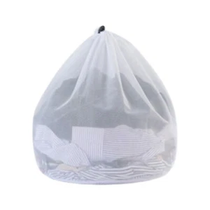 3 Pcs Laundry Washing Mesh Net Bag Drawstring Delicate Cleaning Clothes Lingerie - Picture 1 of 16