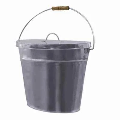 SIENA HOME Ascheeimer Kohleneimer Eimer Kamin Lagerfeuer Haushalt Kaminzubehör - Bild 1 von 3