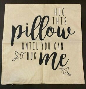 Hug This Pillow Decorative 17x17" Double-Sided Pillow Case - FREE SHIPPING!!!