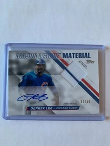 2024 Topps Series 2 Derrek Lee Major League Material Auto /50 - Picture 1 of 2