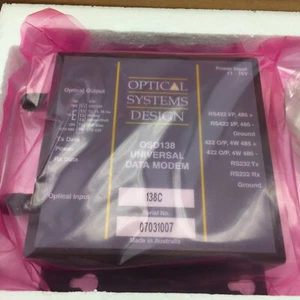 OSD138 Universal High Performance Fibre Optic Data Modem RS232/RS485/RS422/TTL - Picture 1 of 3