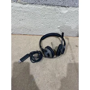 Creative EF0410 Headset Black Wired USB Volume Control Boom Microphone Over Ear - Picture 1 of 9